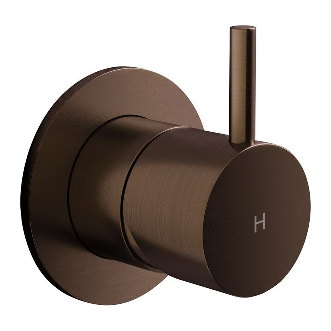 Hotbath Cobber CB010H inbouw stopkraan warm water Verouderd messing productfoto