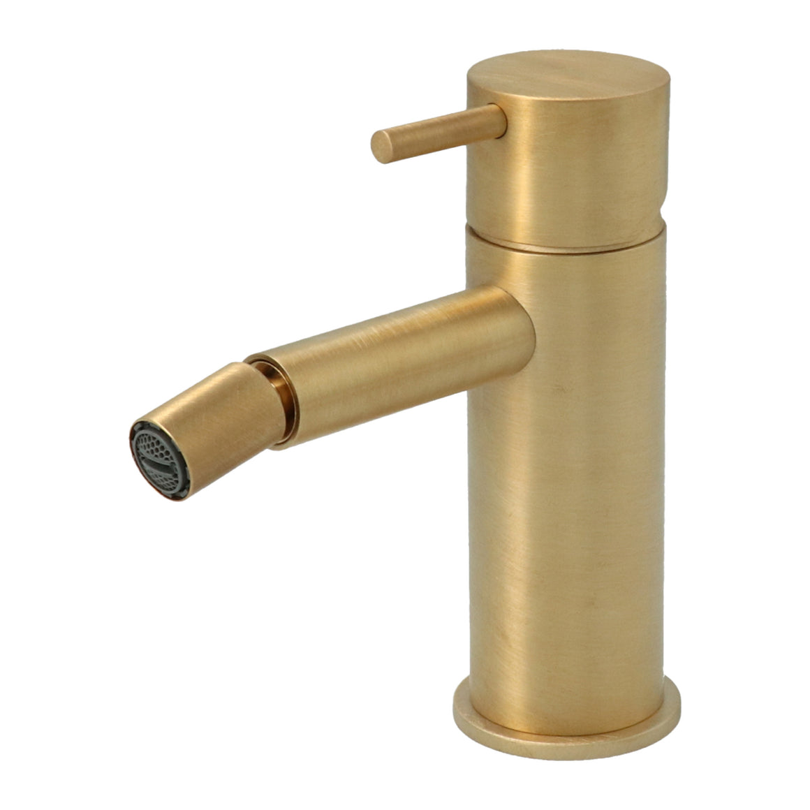Hotbath Cobber CB018 bidetmengkraan Geborsteld messing productfoto