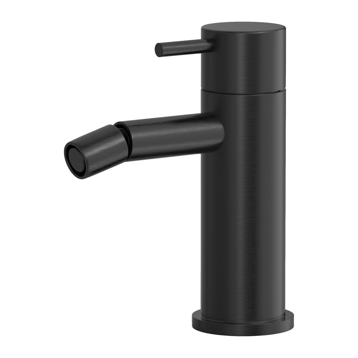 Hotbath Cobber CB018 bidetmengkraan Geborsteld zwart PVD productfoto
