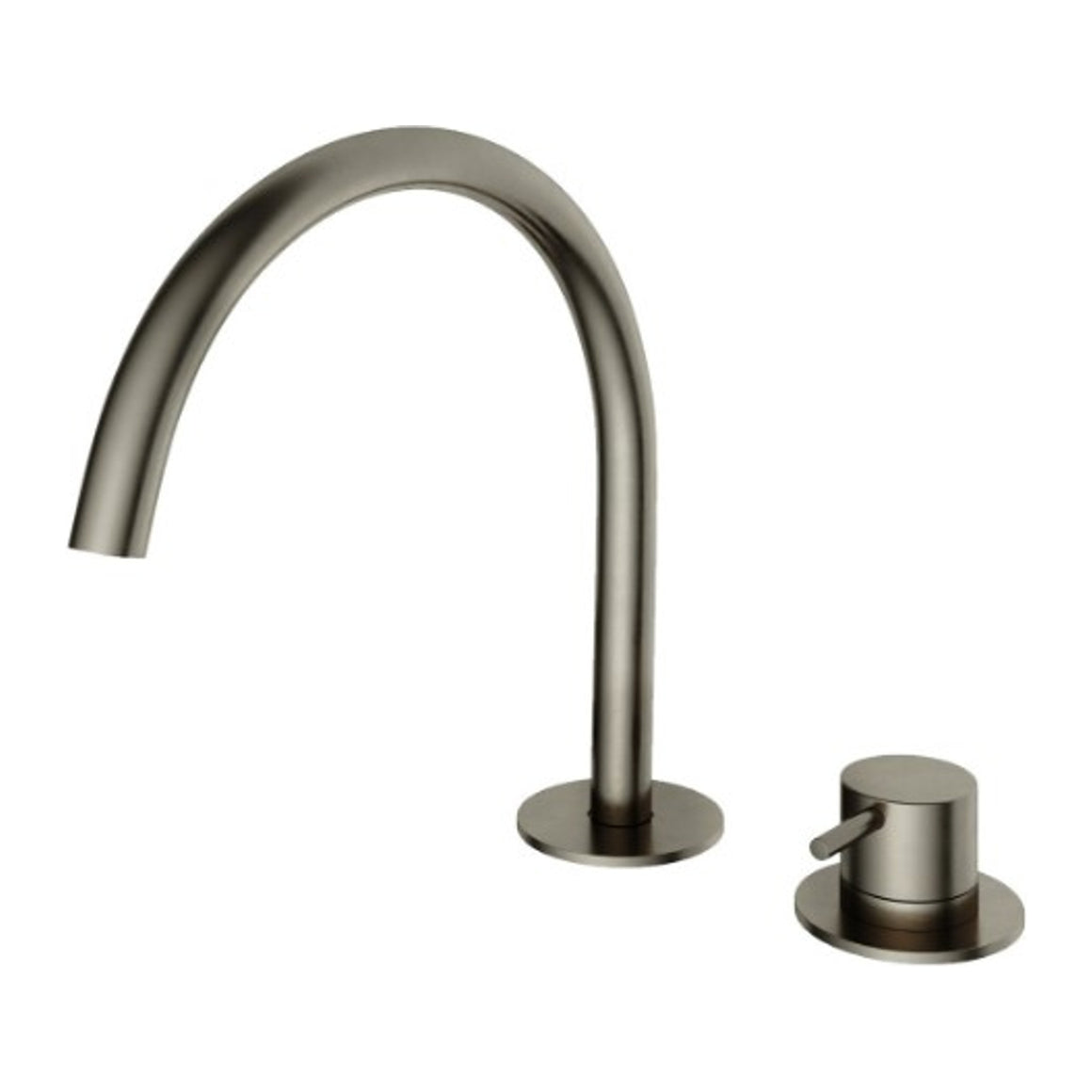Hotbath Cobber CB023 2-gats wastafelmengkraan Verouderd ijzer productfoto