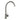 Hotbath Cobber CB040 keukenmengkraan met draaibare gebogen uitloop Geborsteld nikkel productfoto (kleurweergave)