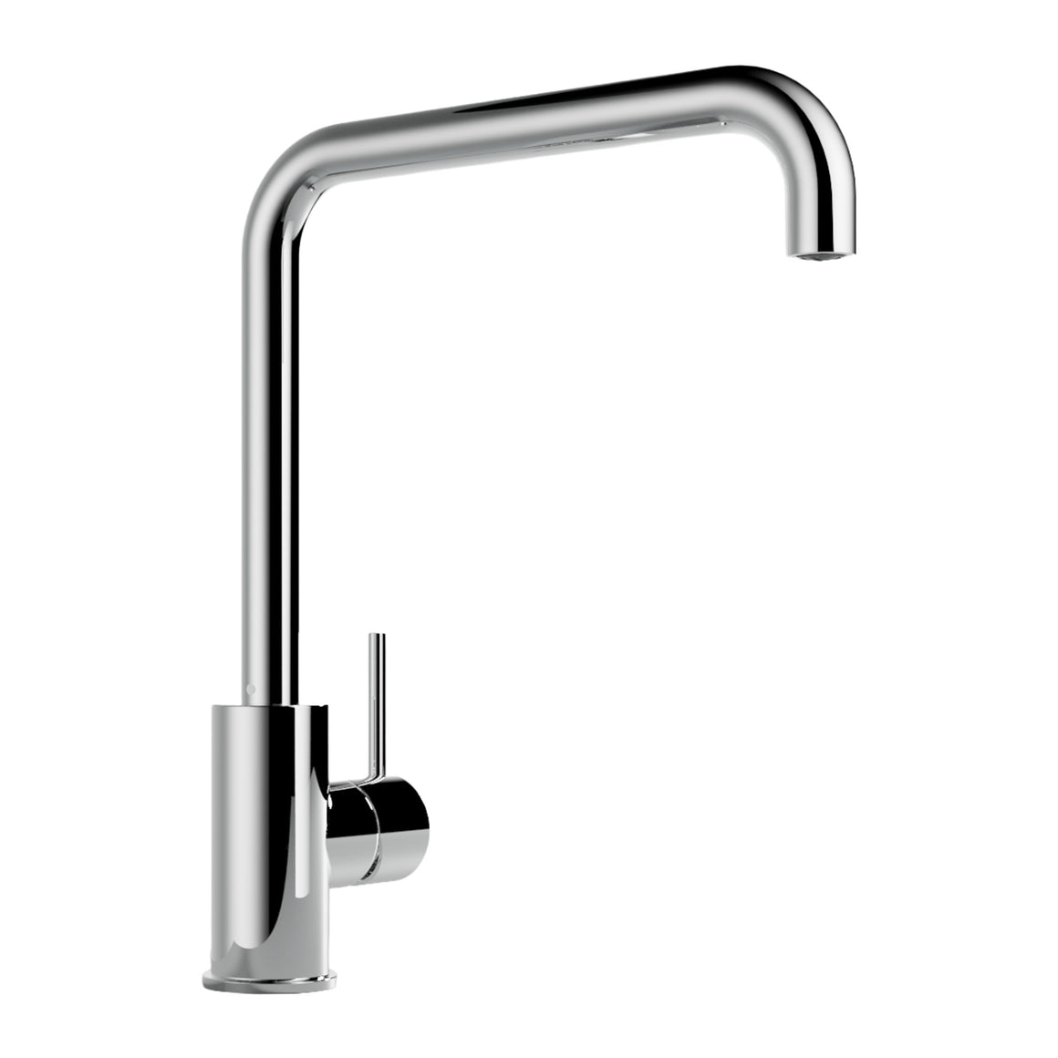 Hotbath Cobber CB041 keukenmengkraan met draaibare rechte uitloop Chroom productfoto