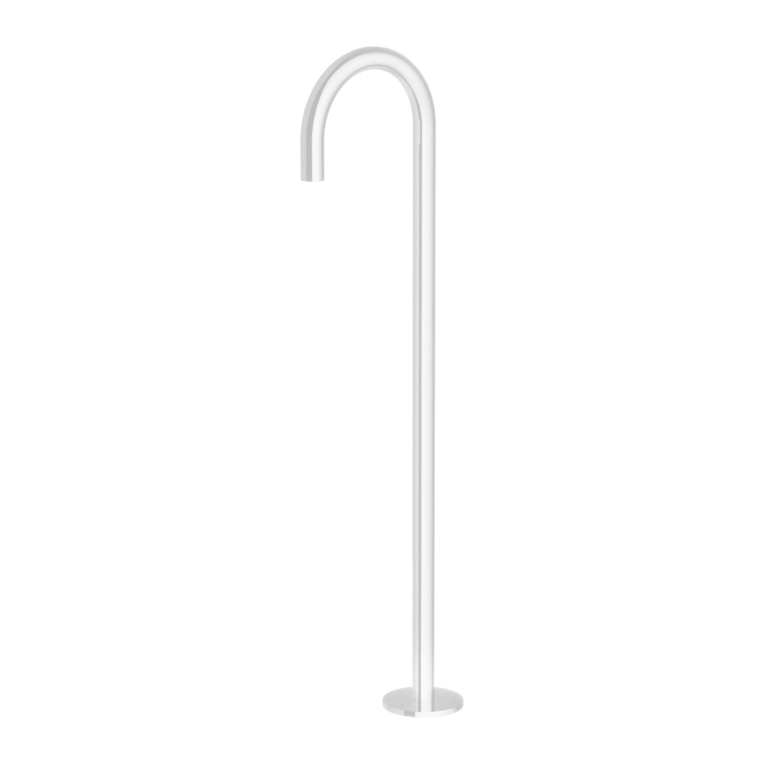 Hotbath Cobber CB076 vrijstaande baduitloop Mat wit productfoto (kleurimpressie)