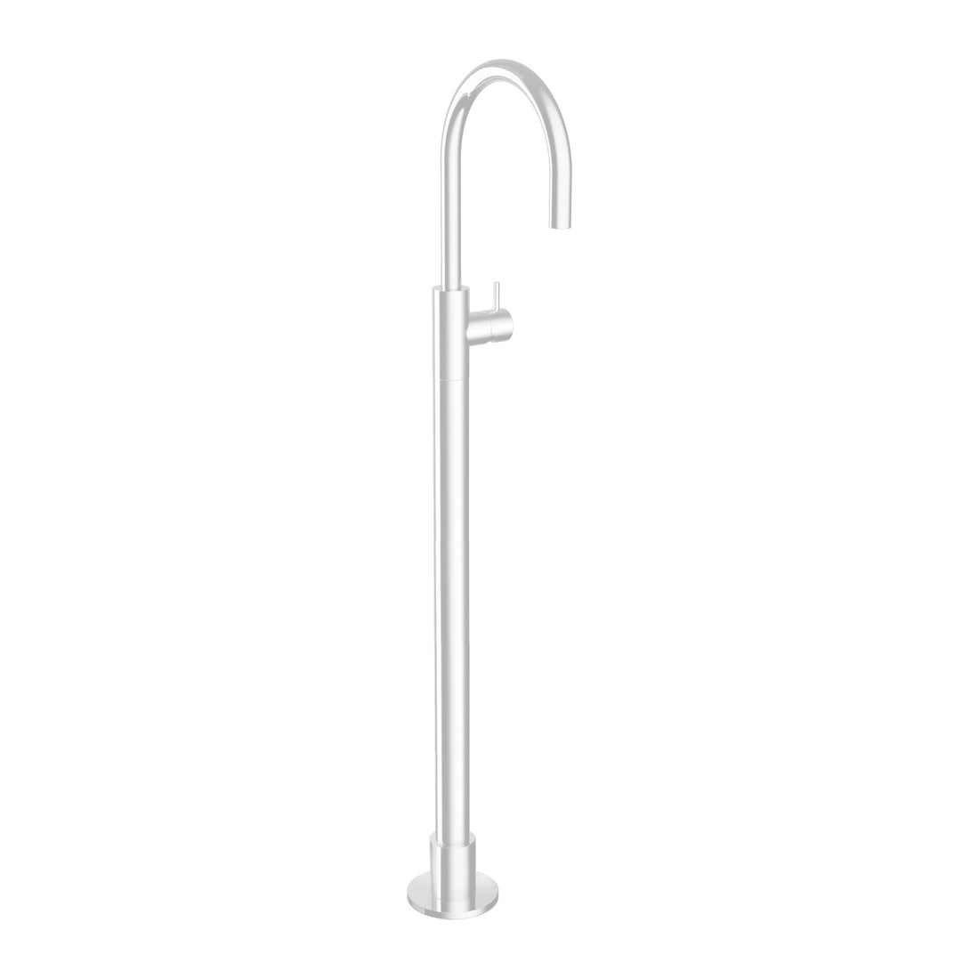 Hotbath Cobber CB078W vrijstaande wastafelmengkraan vloermontage Mat wit productfoto (kleurimpressie)