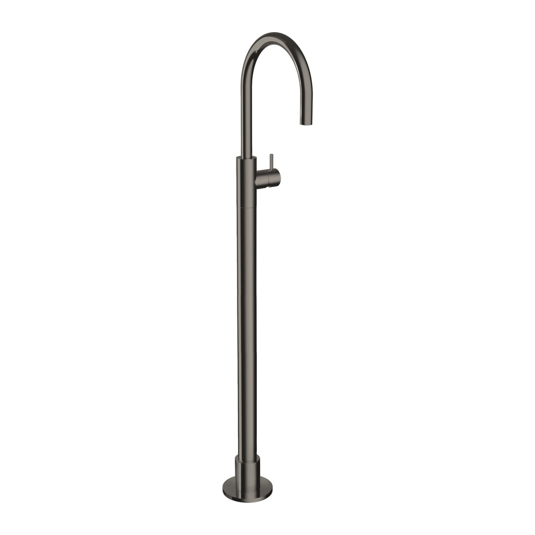 Hotbath Cobber CB078W vrijstaande wastafelmengkraan vloermontage Verouderd ijzer productfoto (kleurimpressie)