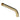 Hotbath Cobber CB094 uitloop voor inbouw wastafelkraan CB005/CB006 Geborsteld messing 18 cm productfoto