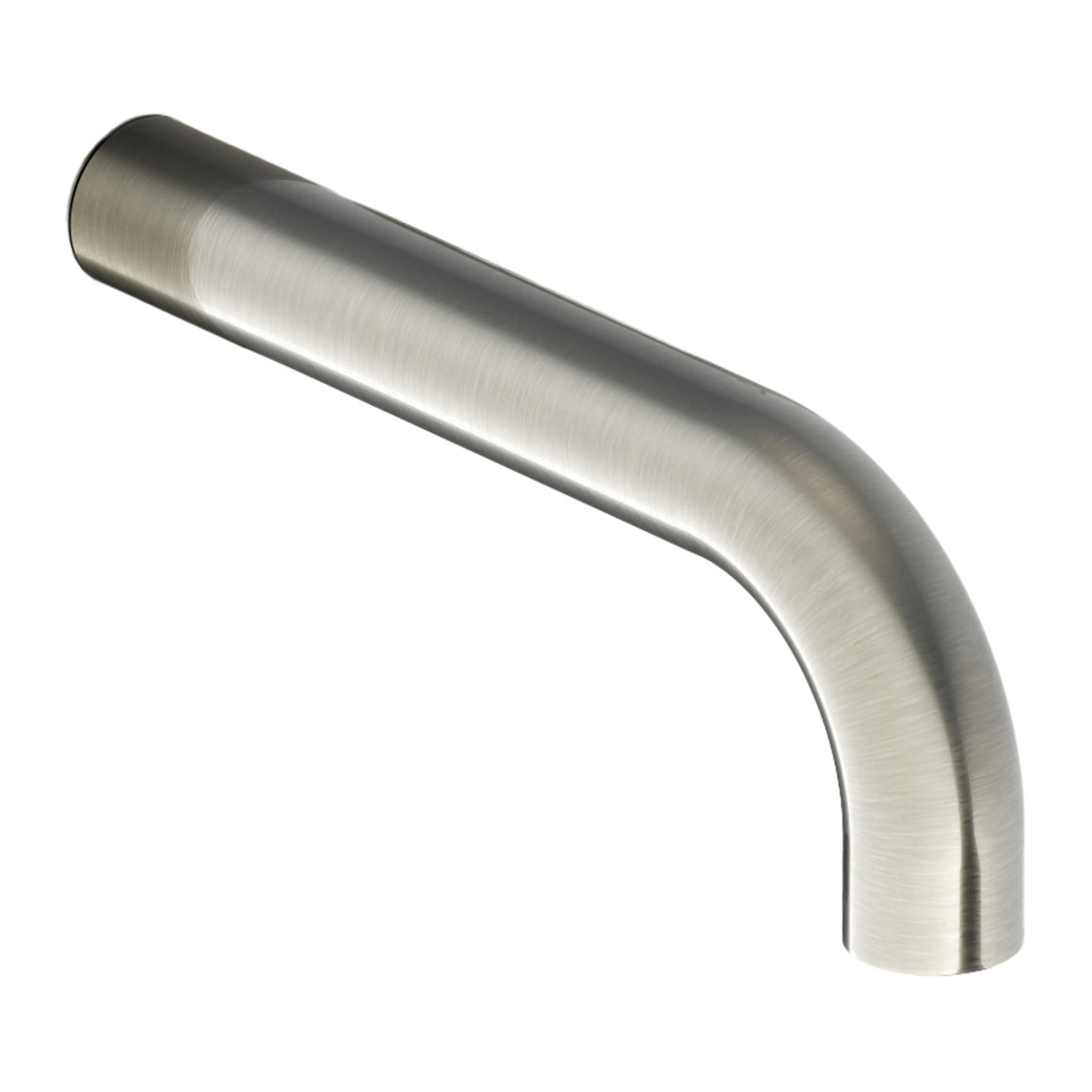 Hotbath Cobber CB094 uitloop voor inbouw wastafelkraan CB005/CB006 Geborsteld nikkel 15 cm productfoto