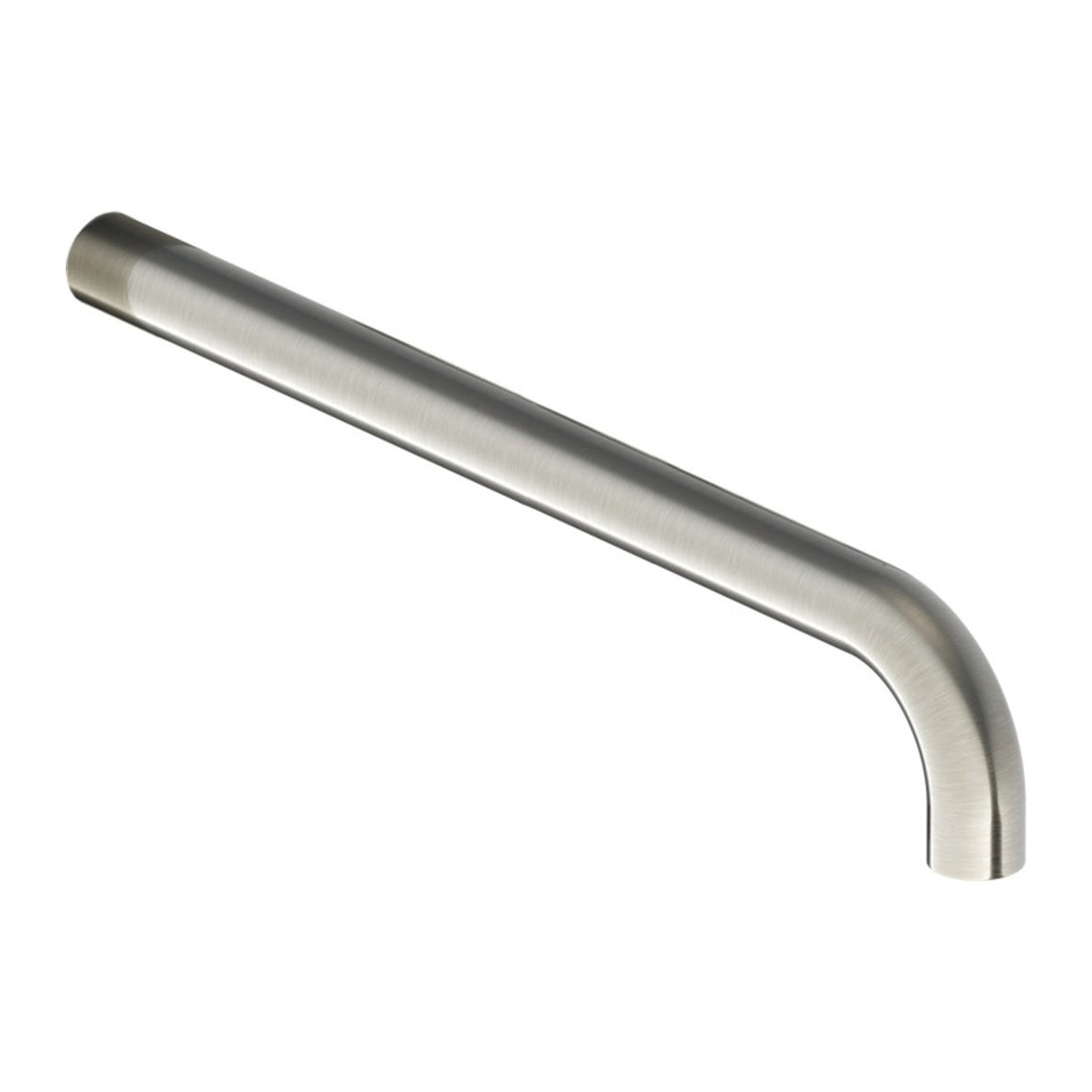 Hotbath Cobber CB094 uitloop voor inbouw wastafelkraan CB005/CB006 Geborsteld nikkel 25 cm productfoto