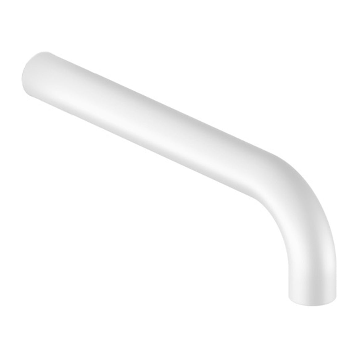 Hotbath Cobber CB094 uitloop voor inbouw wastafelkraan CB005/CB006 Mat wit 18 cm productfoto