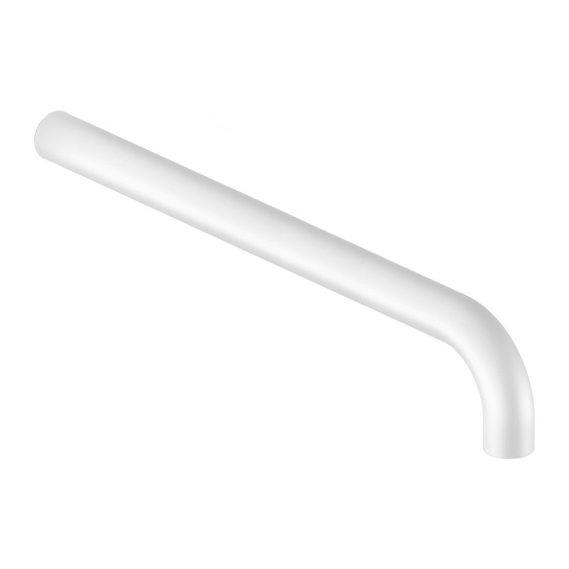 Hotbath Cobber CB094 uitloop voor inbouw wastafelkraan CB005/CB006 Mat wit 25 cm productfoto