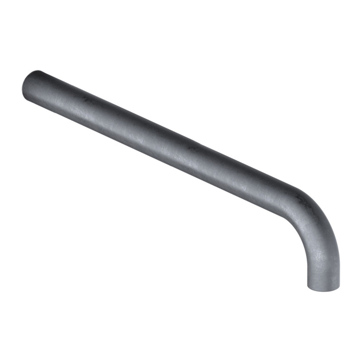 Hotbath Cobber CB094 uitloop voor inbouw wastafelkraan CB005/CB006 Verouderd ijzer 25 cm productfoto
