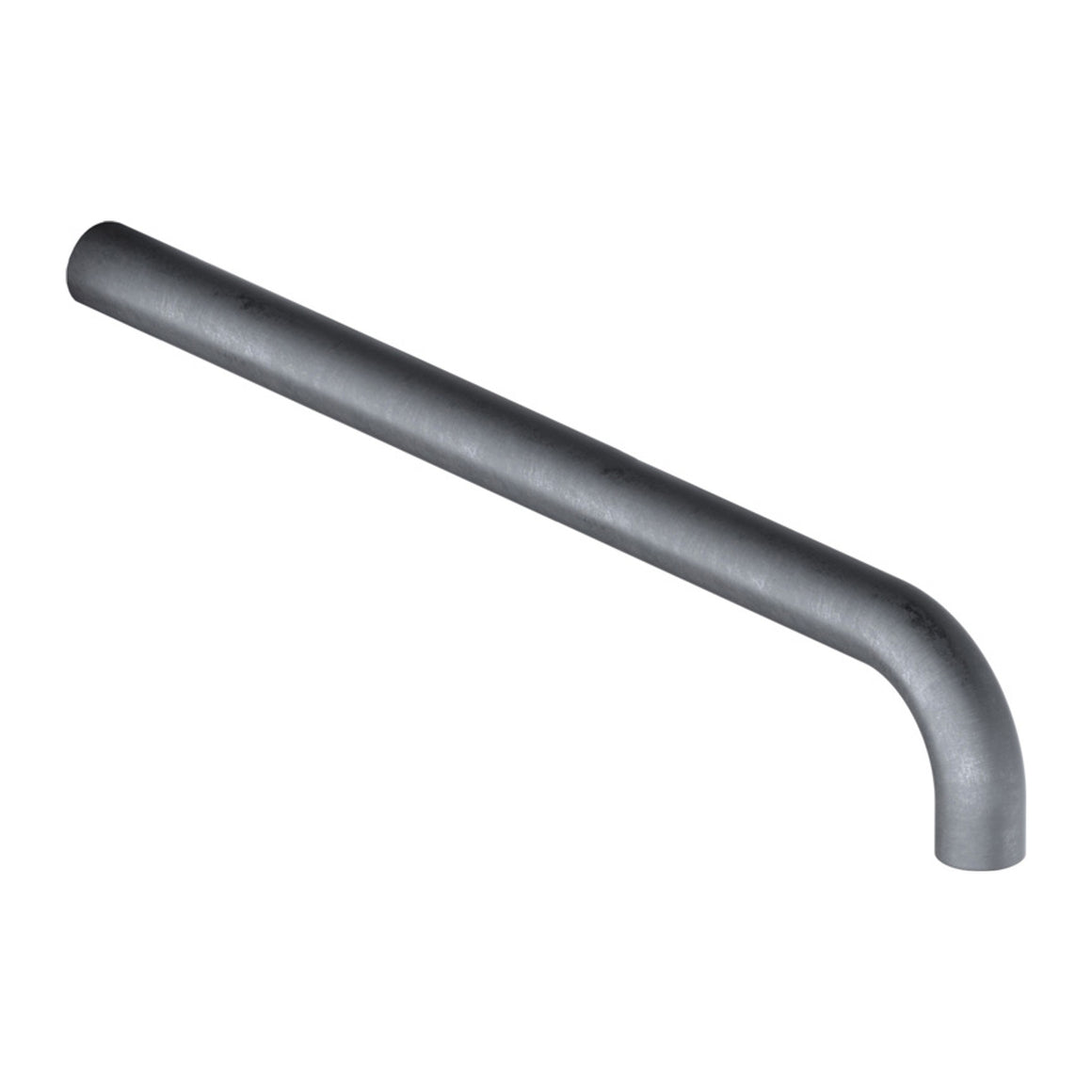 Hotbath Cobber CB094 uitloop voor inbouw wastafelkraan CB005/CB006 Verouderd ijzer 30 cm productfoto