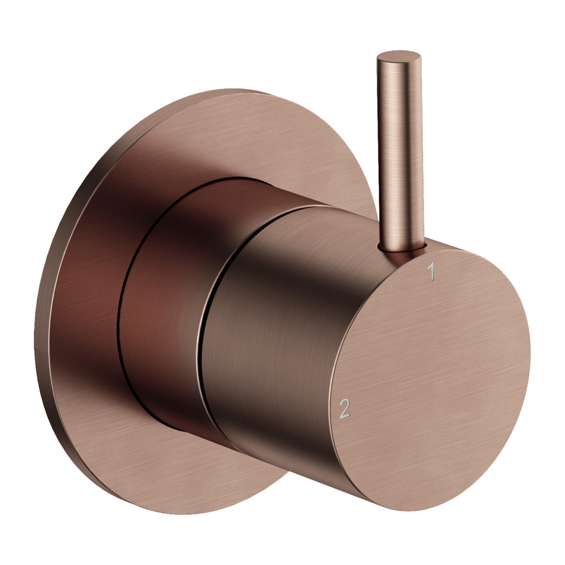 Hotbath Cobber CB111 inbouw 2-weg omstel Geborsteld koper PVD productfoto