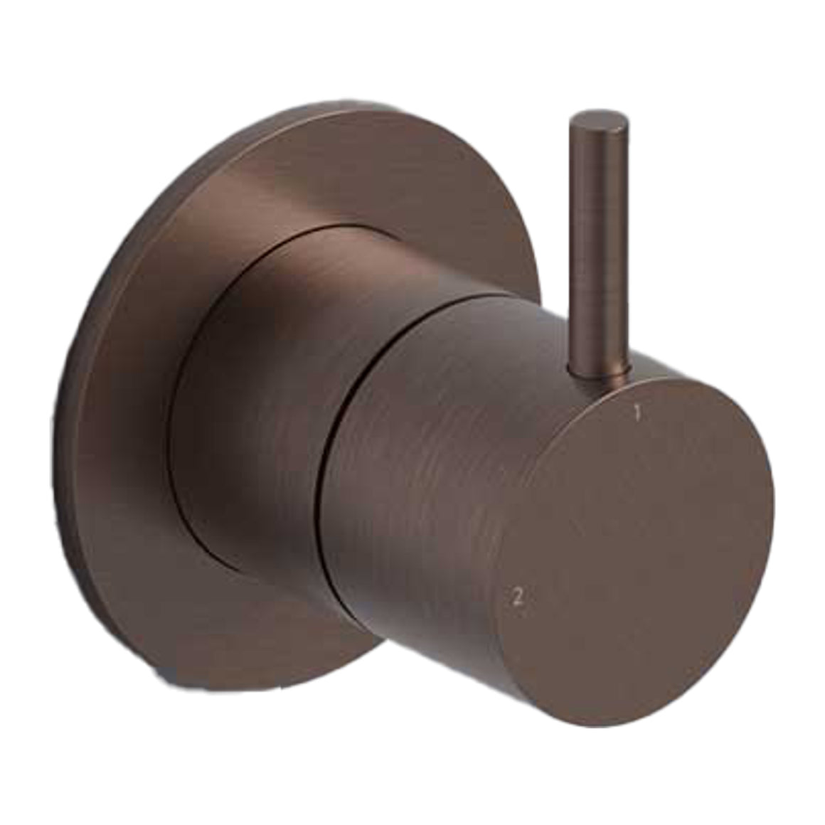Hotbath Cobber CB111 inbouw 2-weg omstel Geborsteld koper PVD productfoto