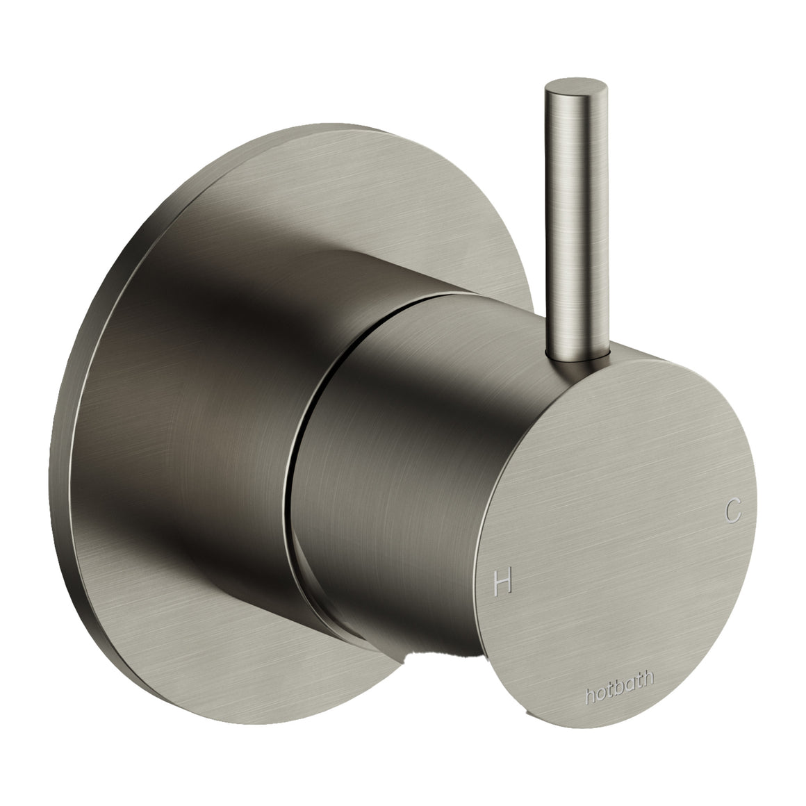 Hotbath Cobber CB131 inbouw douchemengkraan Geborsteld nikkel productfoto
