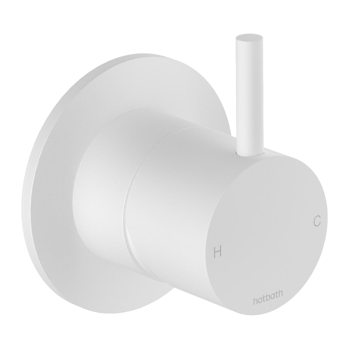 Hotbath Cobber CB131 inbouw douchemengkraan Mat wit productfoto