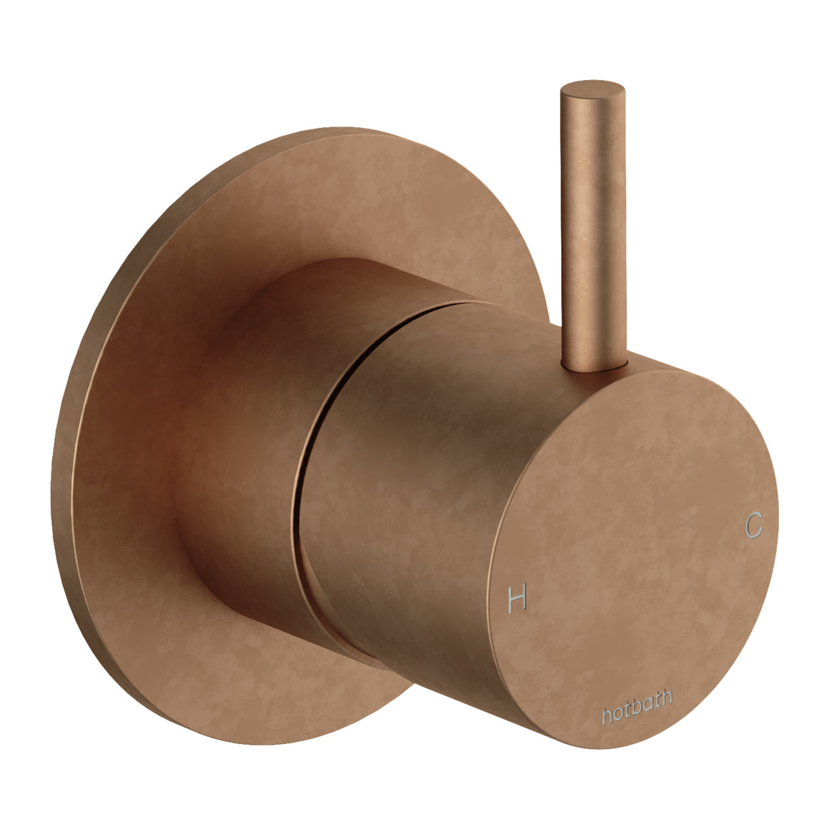 Hotbath Cobber CB131 inbouw douchemengkraan Verouderd messing productfoto