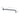 Hotbath Cobber CB450 douchearm voor muurmontage 40 cm Geborsteld messing PVD productfoto