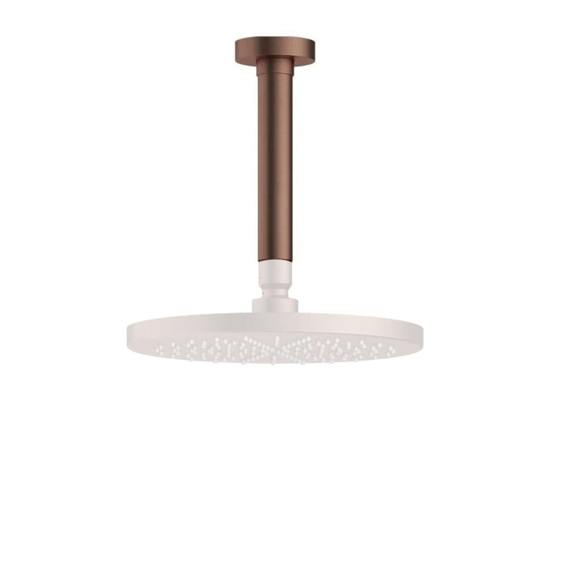 Hotbath Cobber CB452 plafondbuis rond 15 cm Geborsteld koper PVD productfoto