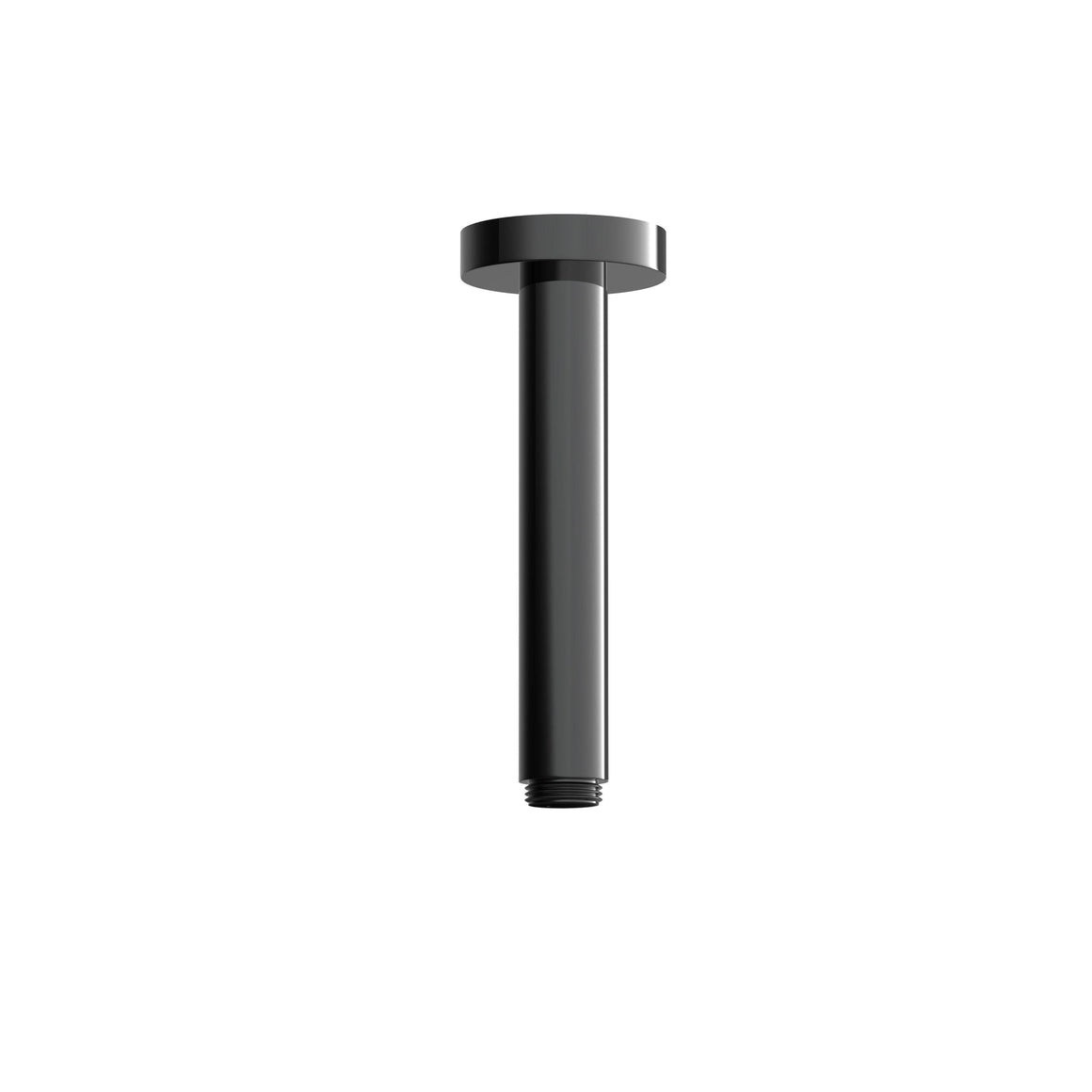 Hotbath Cobber CB452 plafondbuis rond 15 cm Gepolijst zwart PVD productfoto
