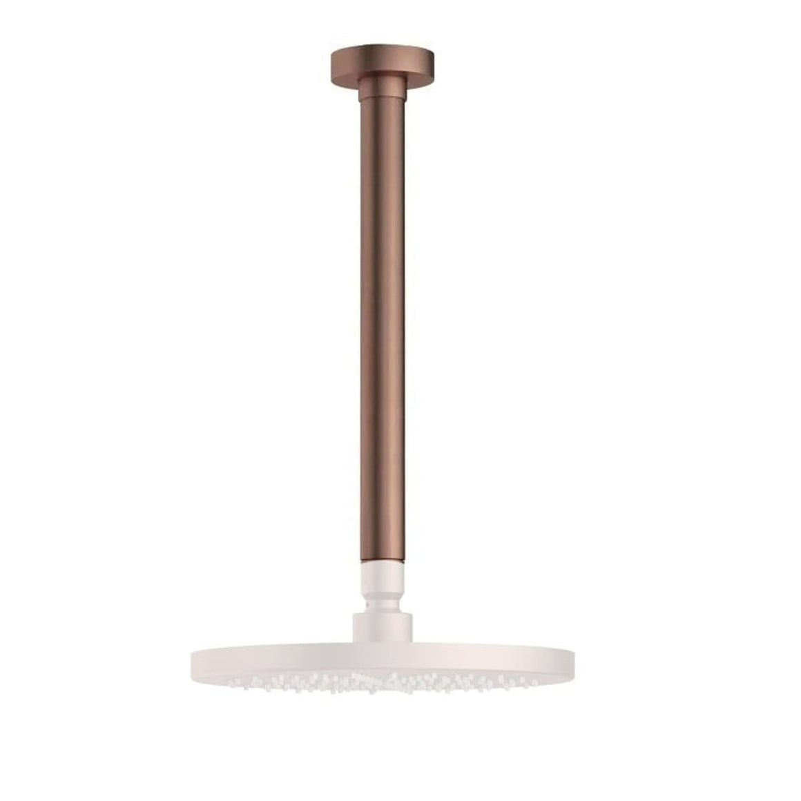 Hotbath Cobber CB453 plafondbuis rond 30 cm Geborsteld koper PVD productfoto