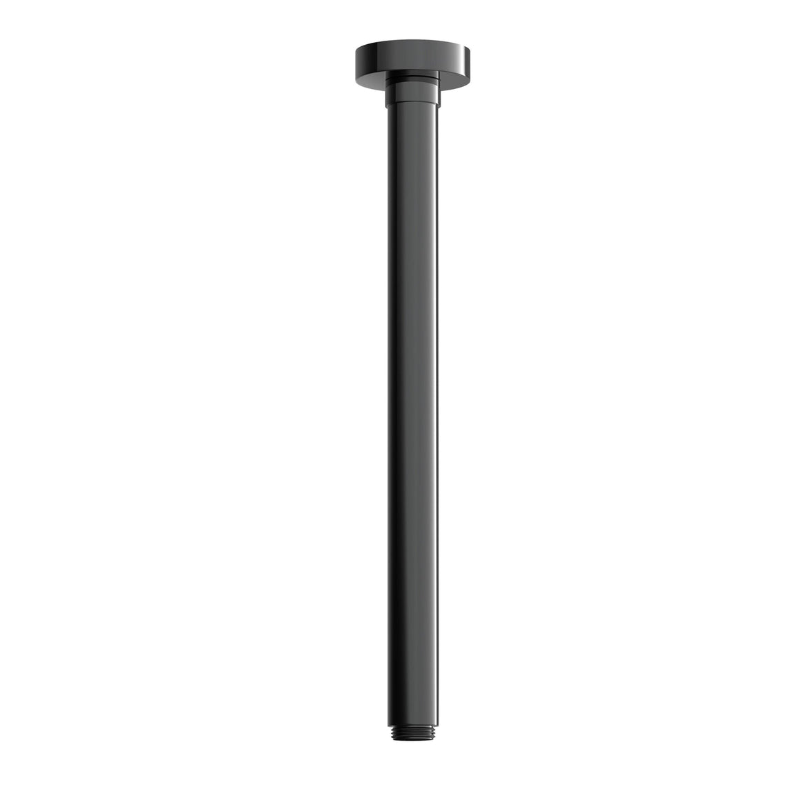 Hotbath Cobber CB453 plafondbuis rond 30 cm Gepolijst zwart PVD productfoto