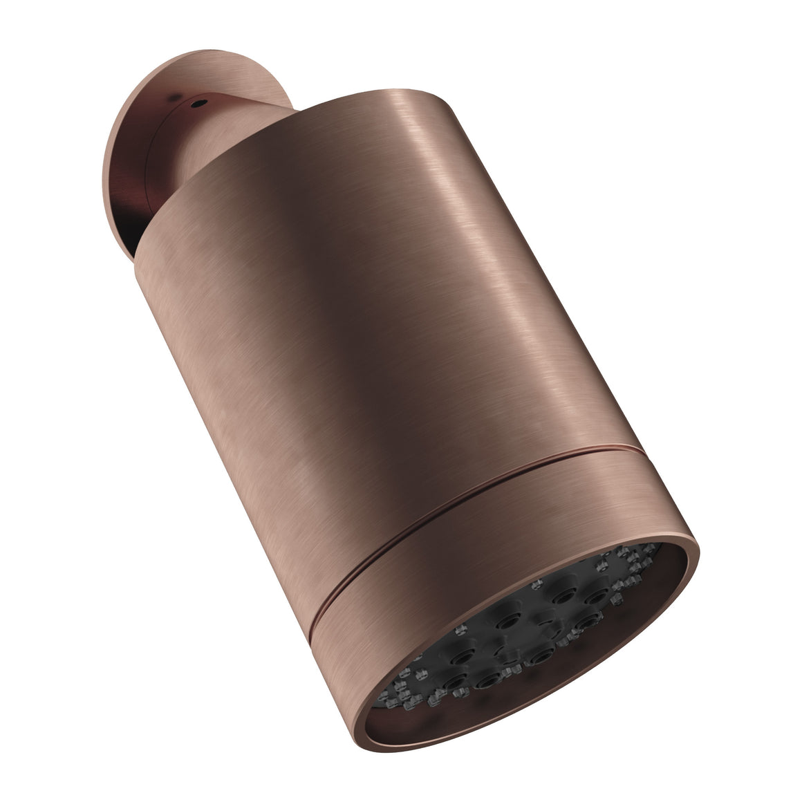 Hotbath Cobber CB470 Beam hoofddouche 3 standen met muurbevestiging Geborsteld koper PVD productfoto