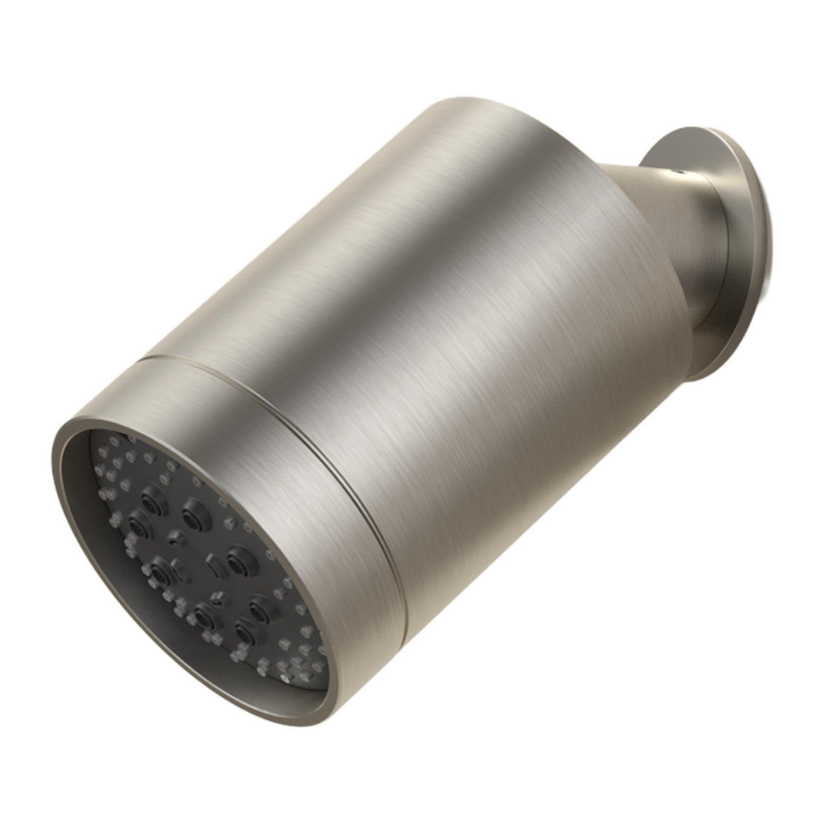 Hotbath Cobber CB470 Beam hoofddouche 3 standen met muurbevestiging Geborsteld nikkel productfoto