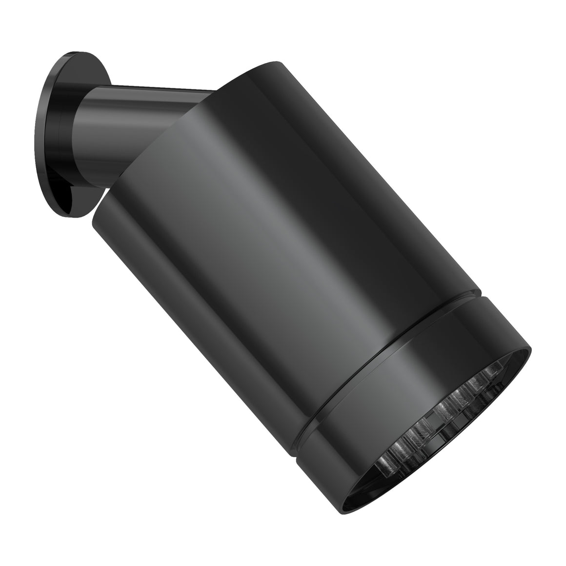 Hotbath Cobber CB470 Beam hoofddouche 3 standen met muurbevestiging Gepolijst zwart PVD productfoto
