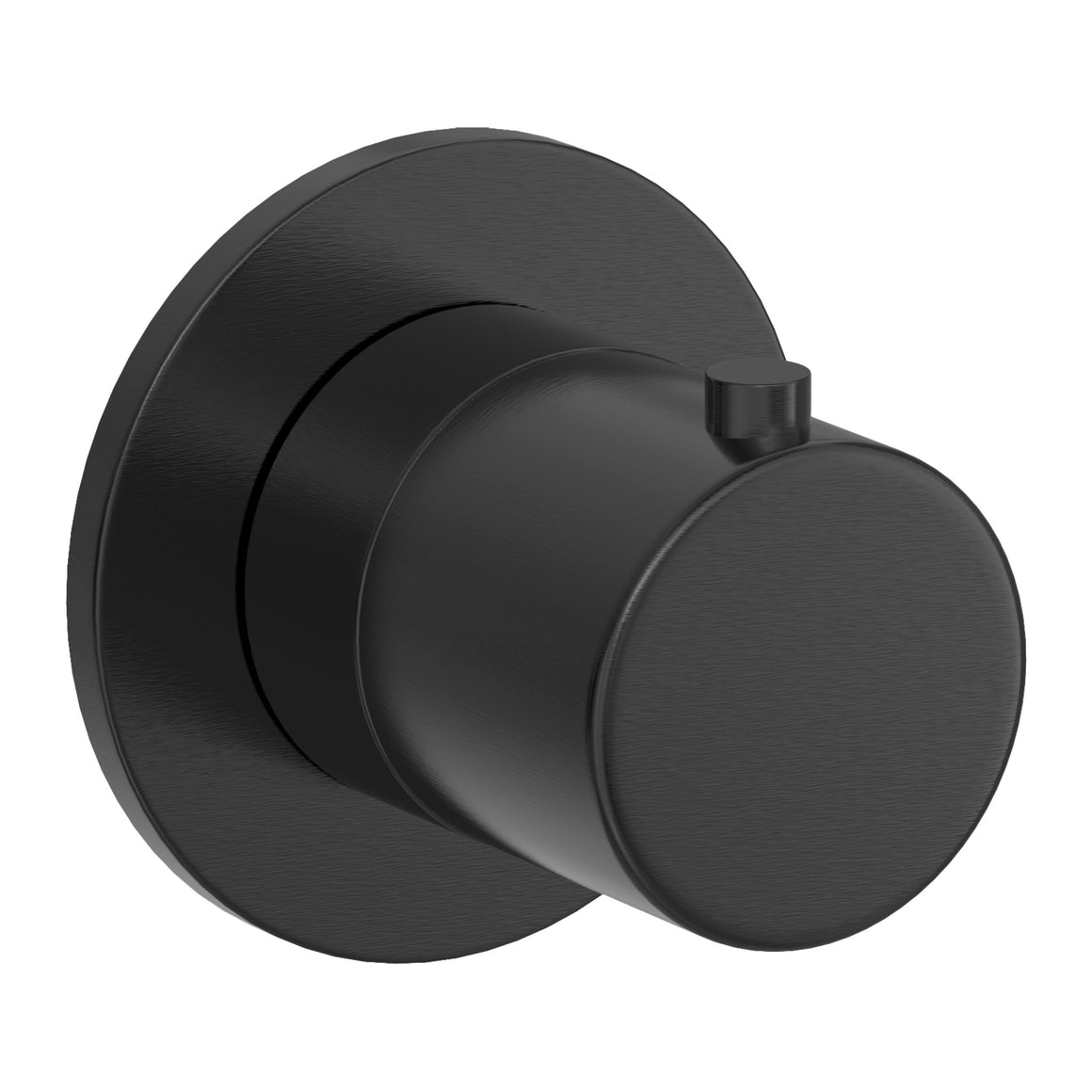Hotbath Cobber CB7001 inbouw thermostaat Cobber 70 Geborsteld zwart PVD productfoto