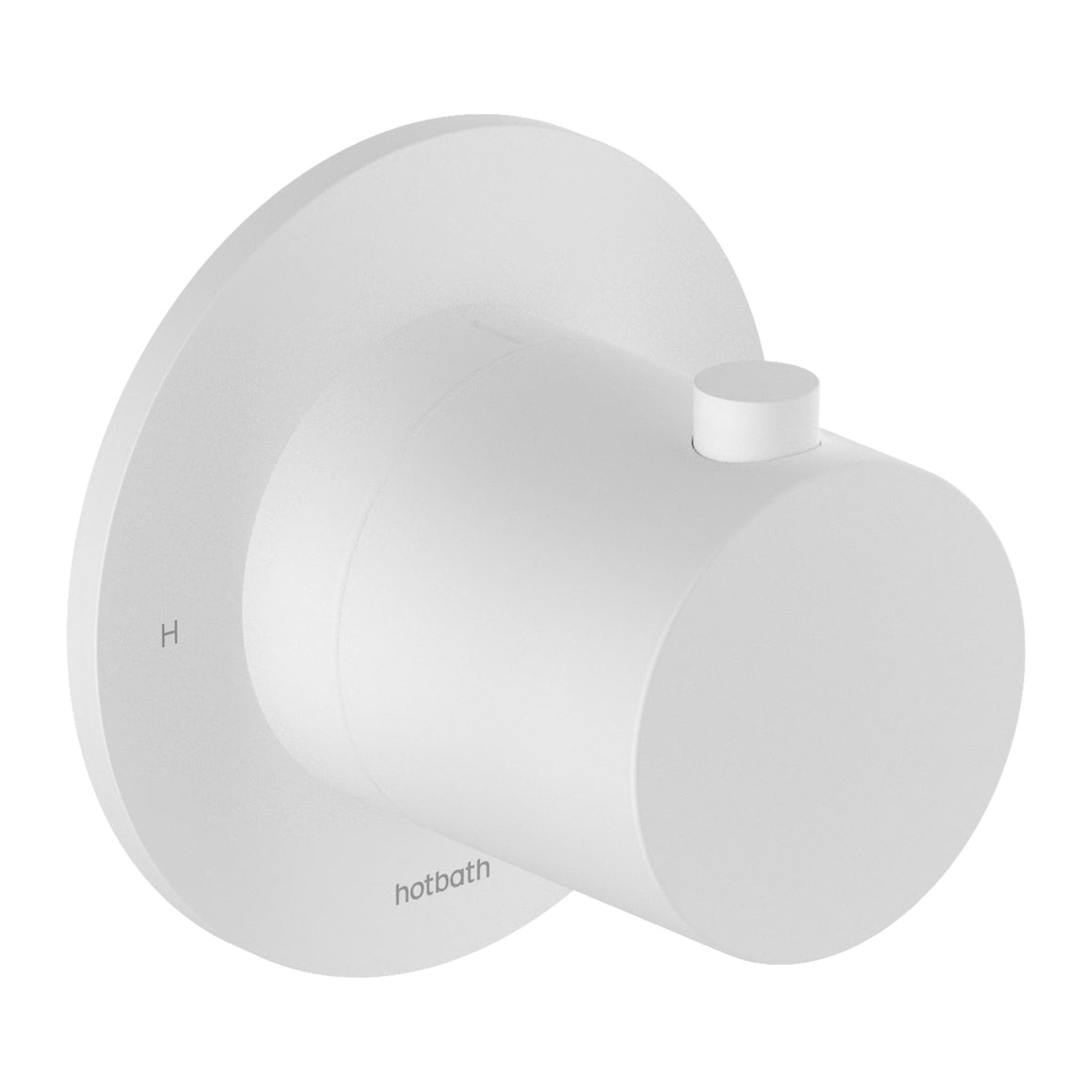 Hotbath Cobber CB7001 inbouw thermostaat Cobber 70 Mat wit productfoto