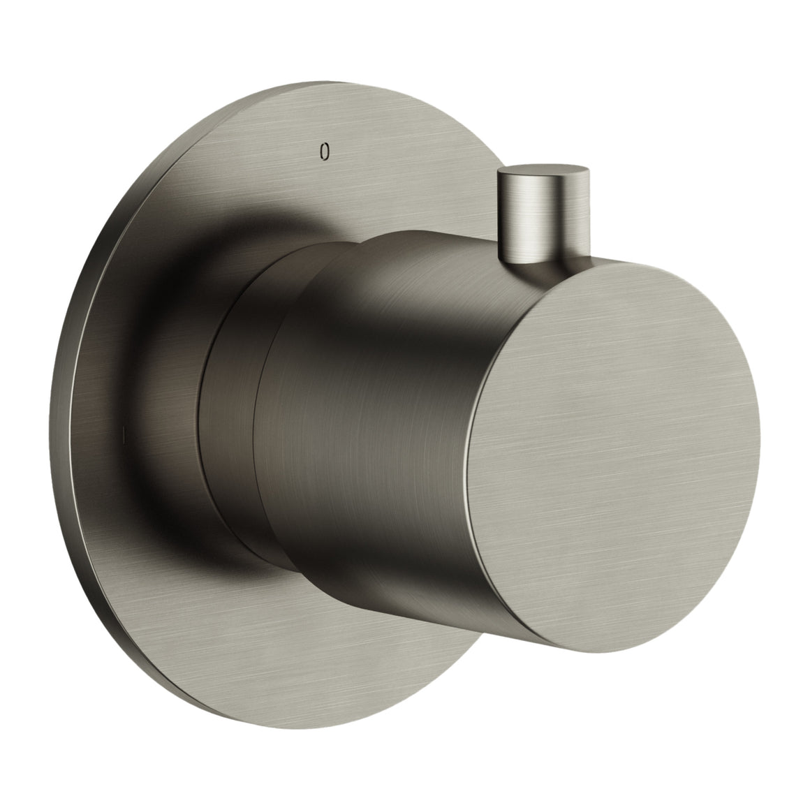 Hotbath Cobber CB7069 inbouw stopkraan Cobber 70 high flow Geborsteld nikkel productfoto
