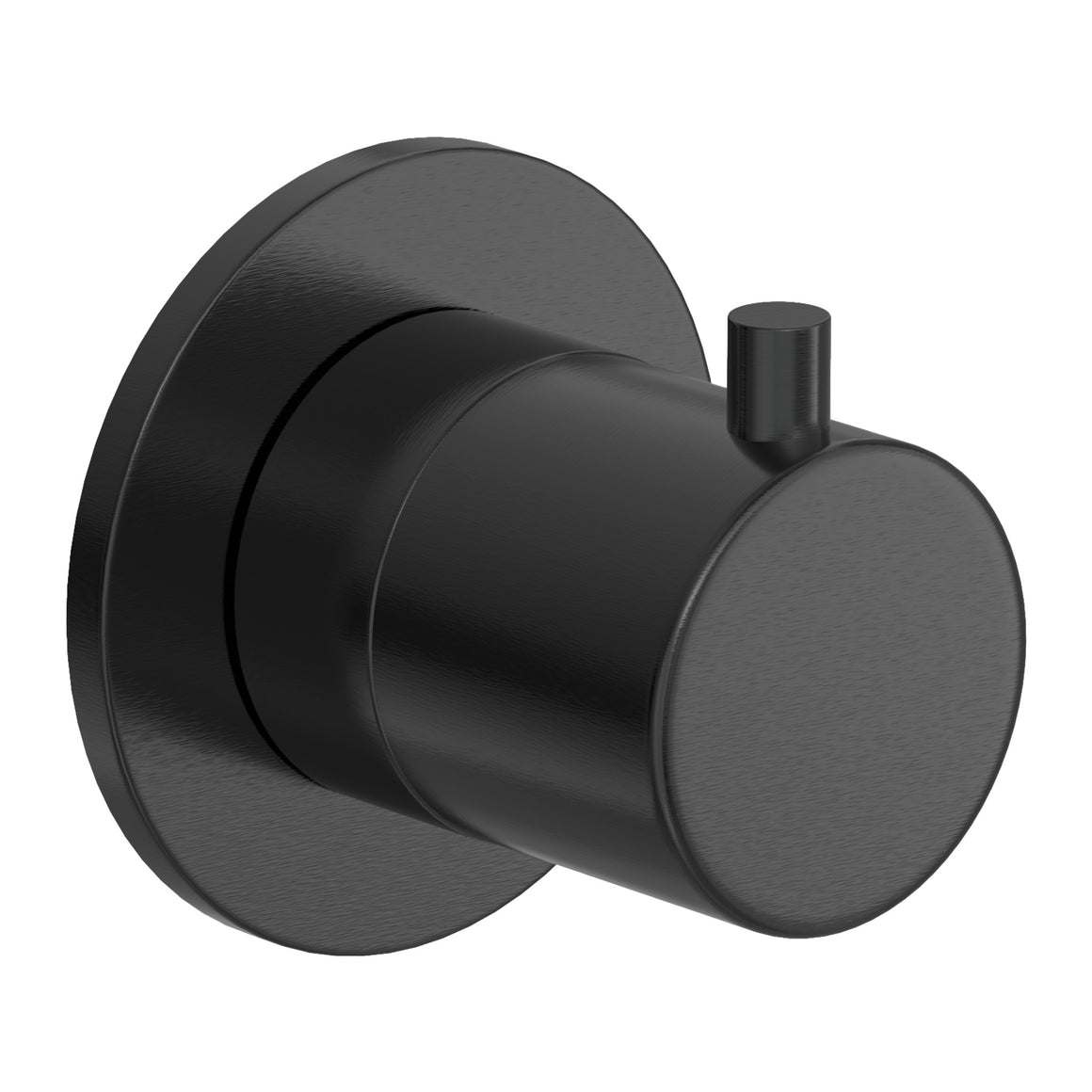 Hotbath Cobber CB7080 inbouw 2-weg omstel met stopfunctie Geborsteld zwart PVD productfoto
