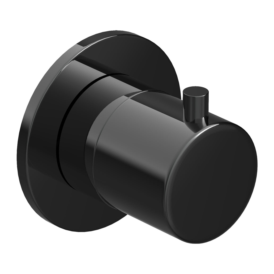 Hotbath Cobber CB7083 inbouw 3-weg stop-omstel Gepolijst zwart PVD productfoto
