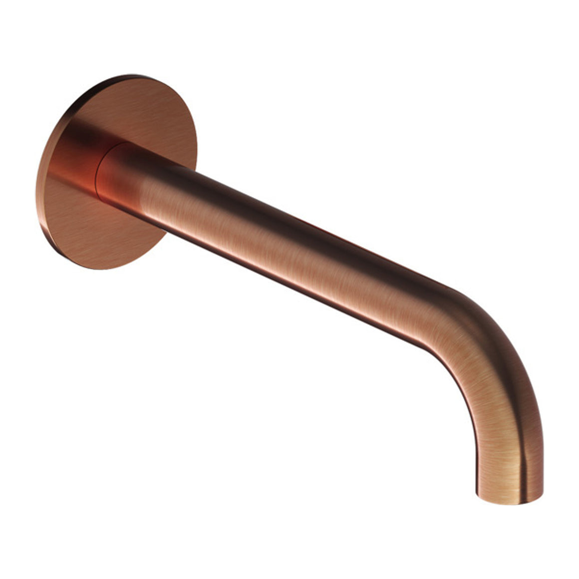 Hotbath Cobber CB7098 baduitloop 22,5 cm Geborsteld koper PVD productfoto