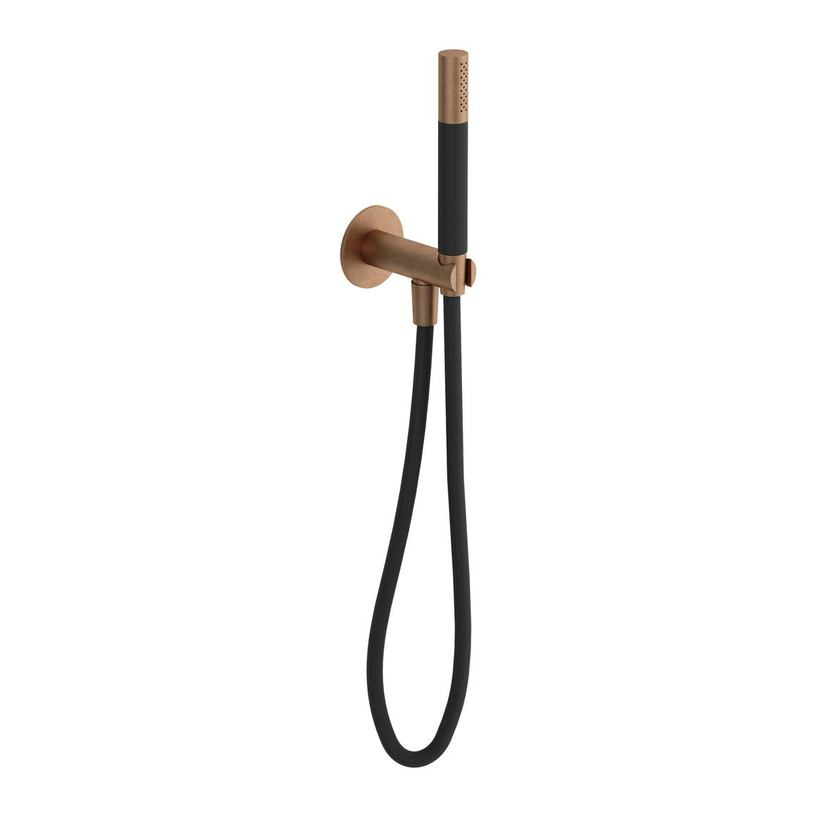 Hotbath Cobber CB7501 handdoucheset met wanduitlaat en doucheslang 150 cm Verouderd messing productfoto