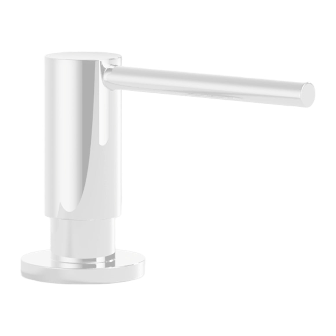 Hotbath Cobber CBA21 inbouw zeepdispenser Mat wit productfoto (kleurimpressie)
