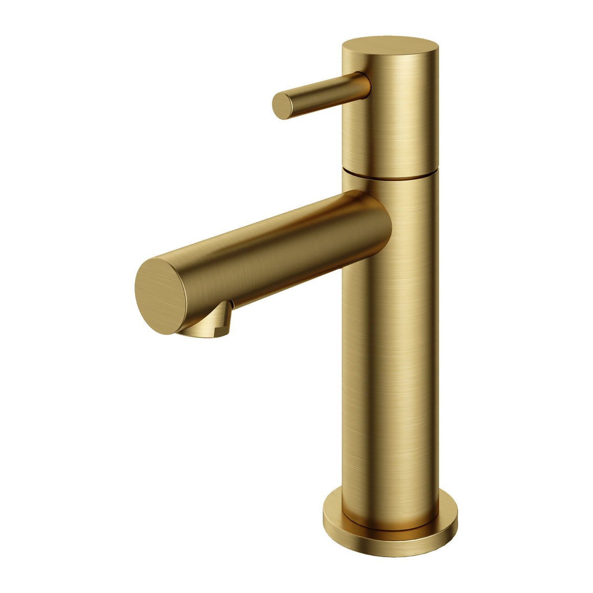 Hotbath Cobber E001 fonteinkraan Geborsteld messing PVD productfoto