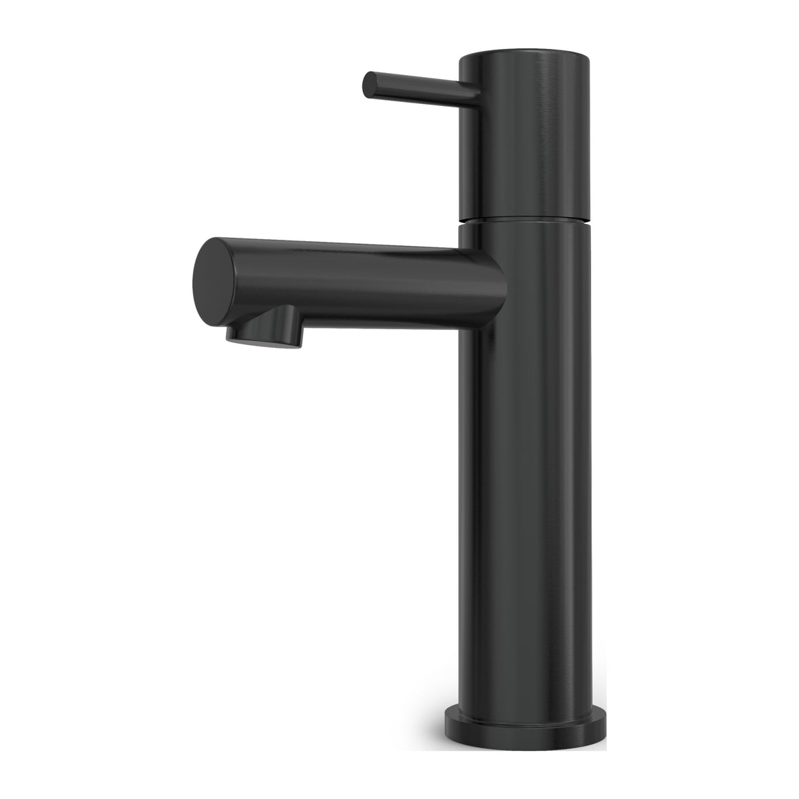 Hotbath Cobber E001 fonteinkraan Geborsteld zwart PVD productfoto
