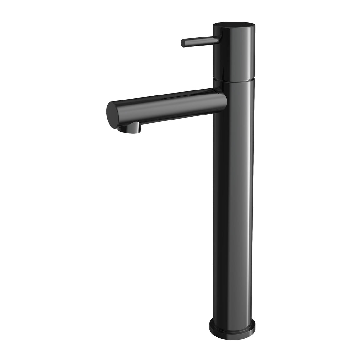 Hotbath Cobber EH001 hoge fonteinkraan Gepolijst zwart PVD productfoto