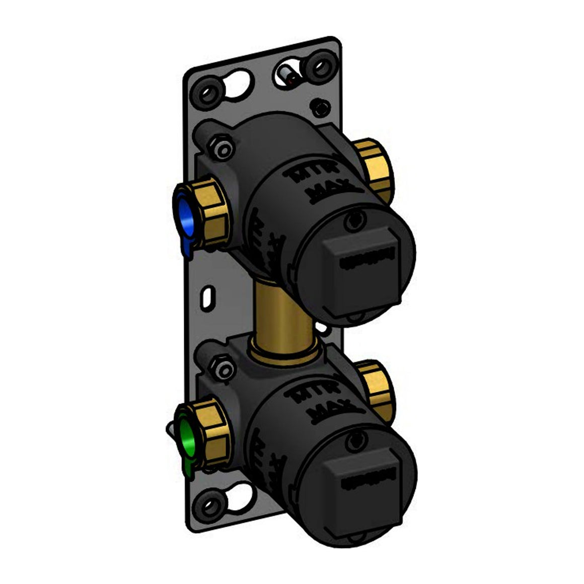 Hotbath Cobber HBCB129 inbouwdeel voor douchemengkraan met 2-weg omstel productfoto