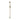 Hotbath Cobber M311 glijstang 90 cm Geborsteld messing productfoto (kleurweergave)