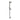 Hotbath Cobber M311 glijstang 90 cm Geborsteld nikkel productfoto