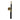 Hotbath Cobber M440 handdoucheset met wandhouder, wanduitlaat en doucheslang (staafhanddouche) Geborsteld messing productfoto