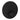 Hotbath Cobber PB009 inbouw thermostaat rond met 2 pushbuttons Geborsteld zwart PVD productfoto