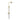 Hotbath Cobber SDS9 thermostatische regendoucheset opbouw Geborsteld messing PVD Staafhanddouche + hoofddouche 20 cm productfoto