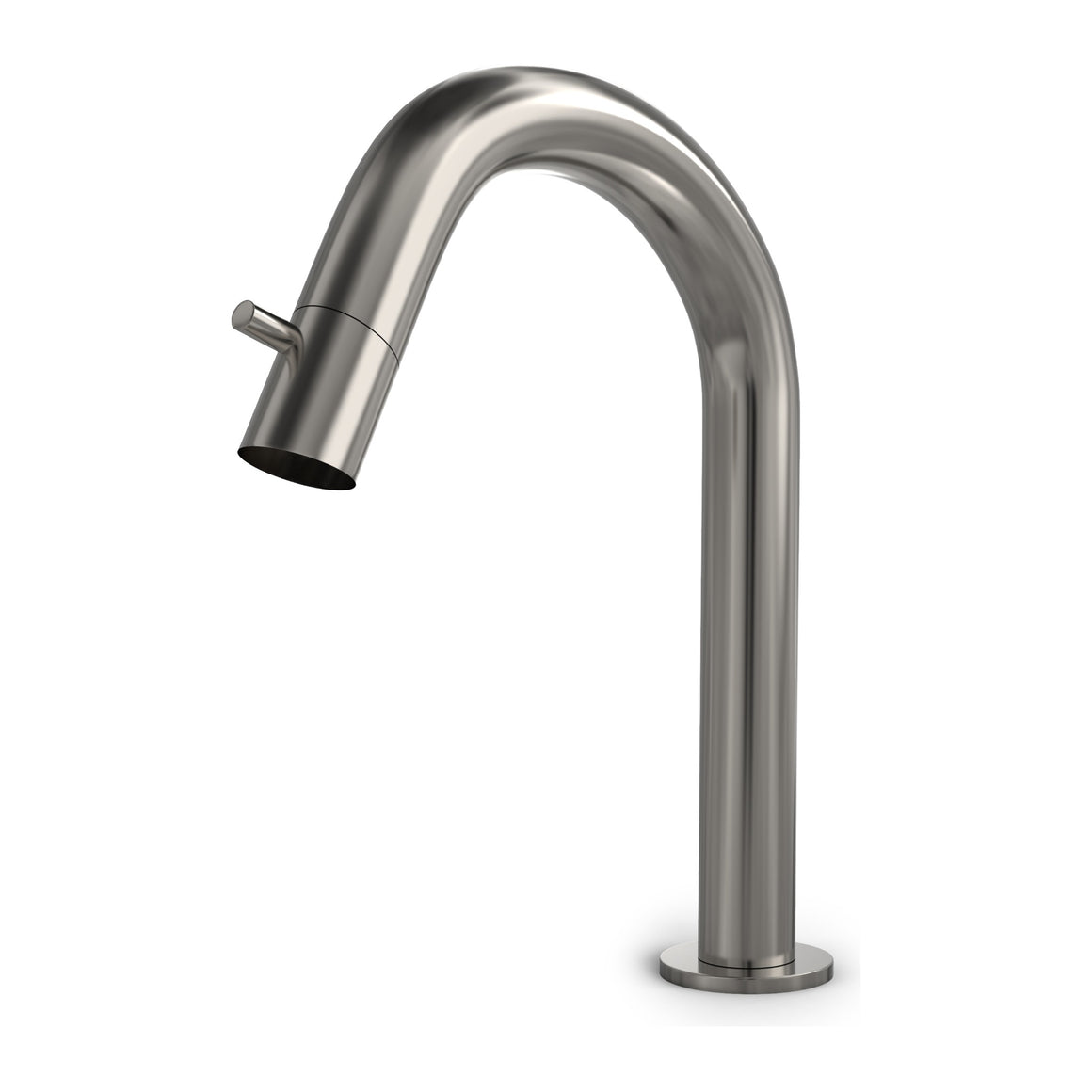 Hotbath Cobber U001 fonteinkraan geborsteld nikkel productfoto