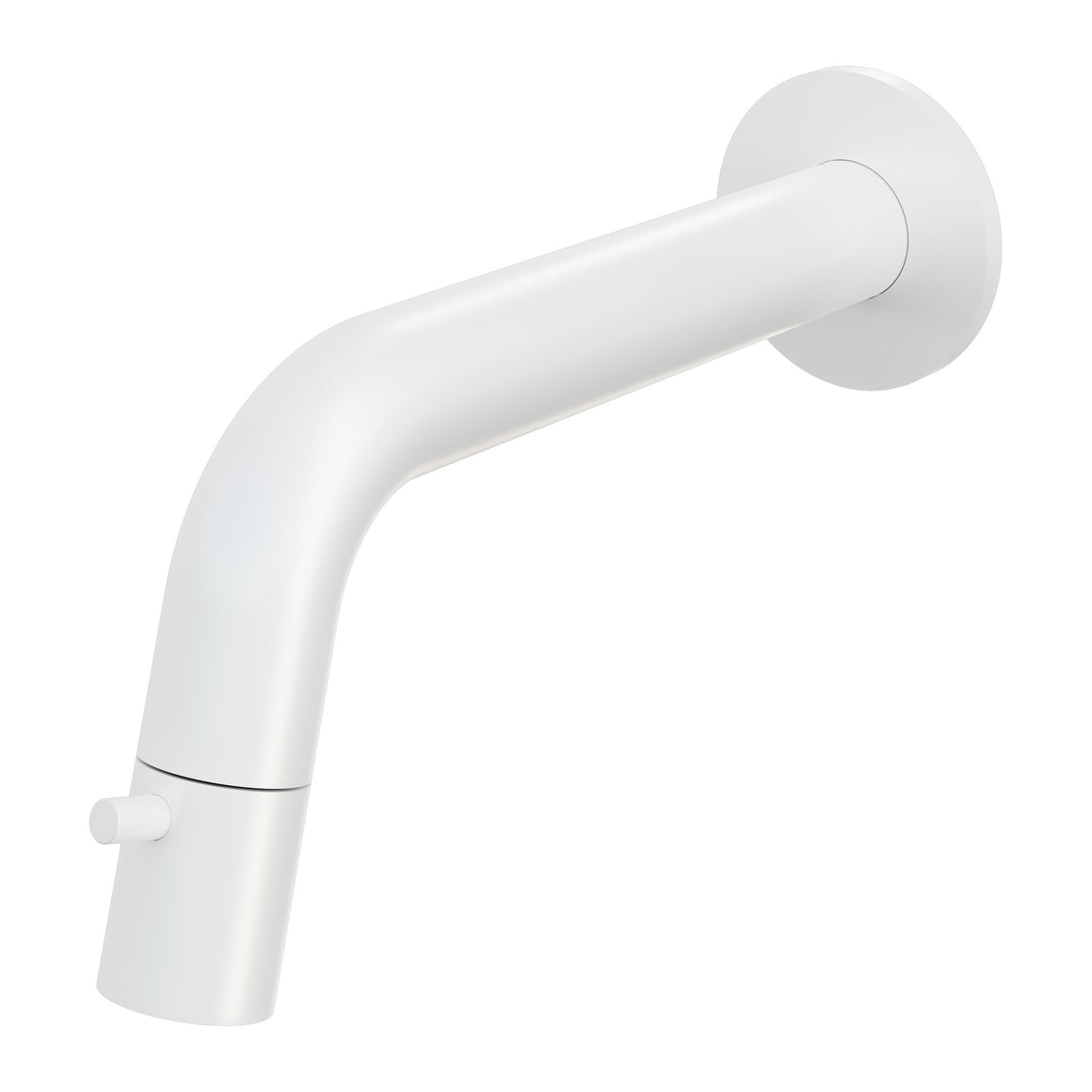 Hotbath Cobber UW001 fonteinkraan wandmodel, inkortbaar Mat wit productfoto