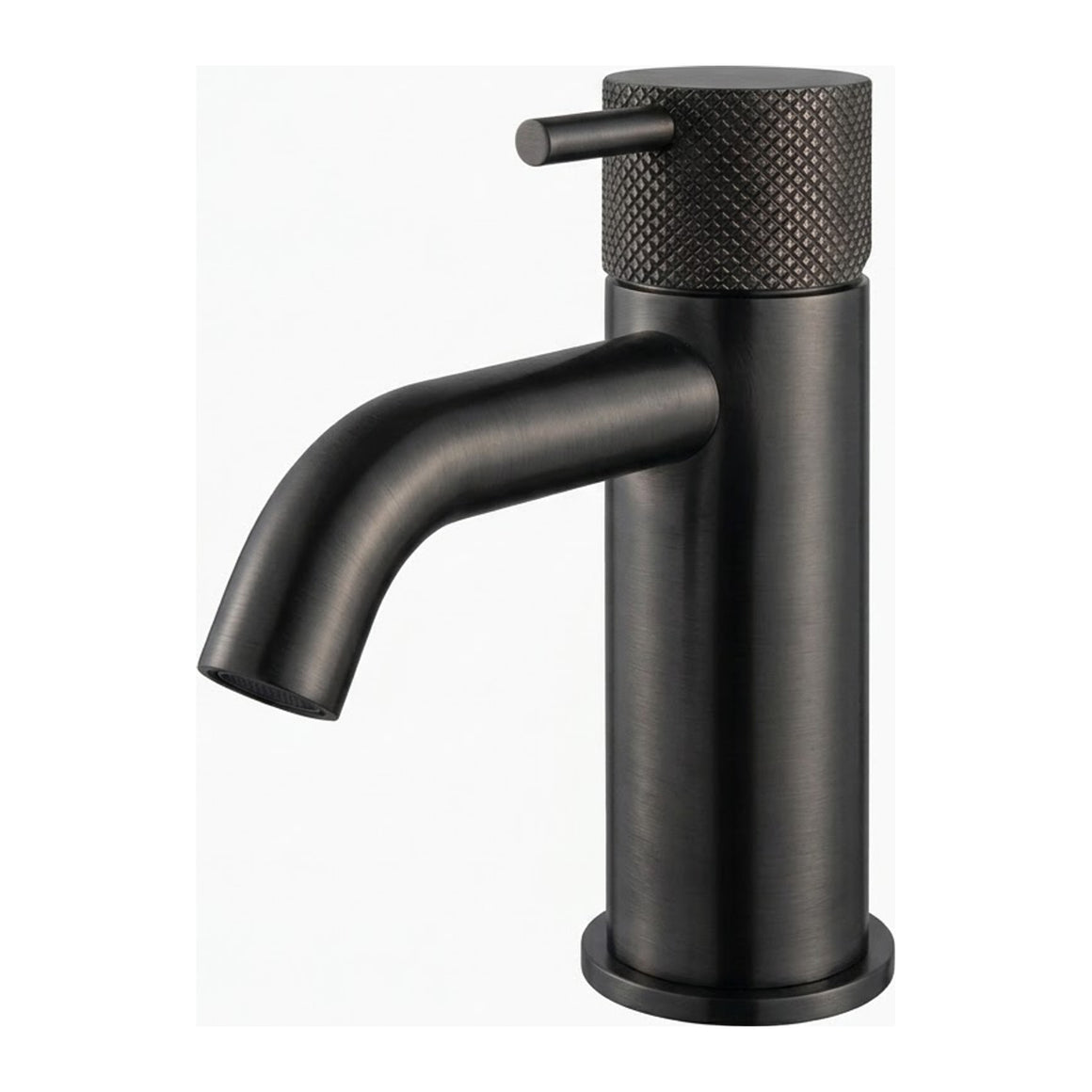 Hotbath Cobber X CX003C wastafelmengkraan Geborsteld zwart PVD productfoto
