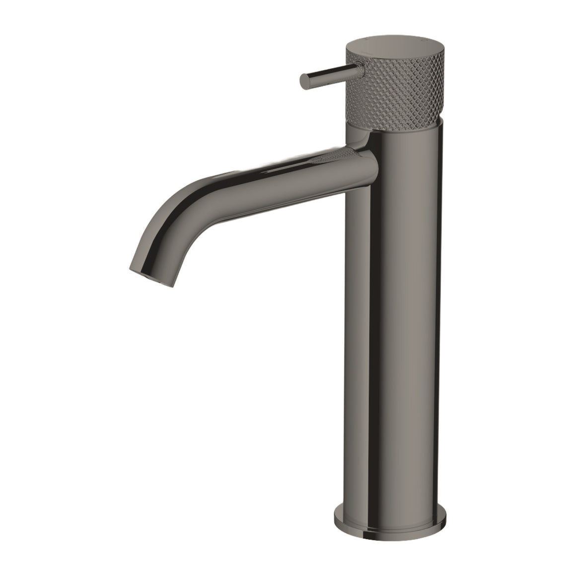 Hotbath Cobber X CX003MC halfhoge wastafelmengkraan Verouderd ijzer productfoto (kleurimpressie)